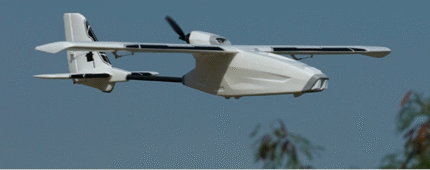 Hand-thrown large-load fixed-wing drone（payload_2.77-5.2kg）